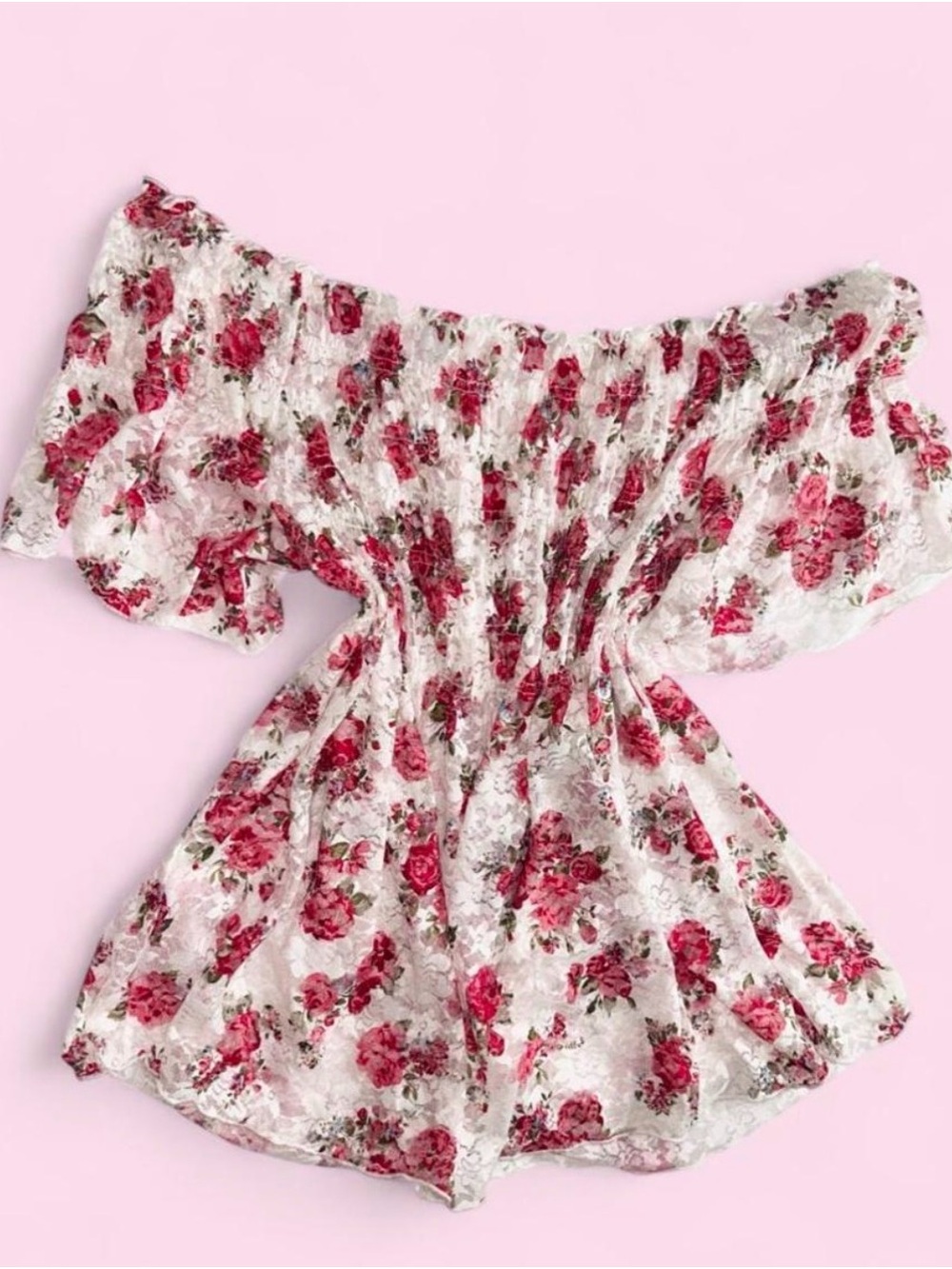Coquette lace top